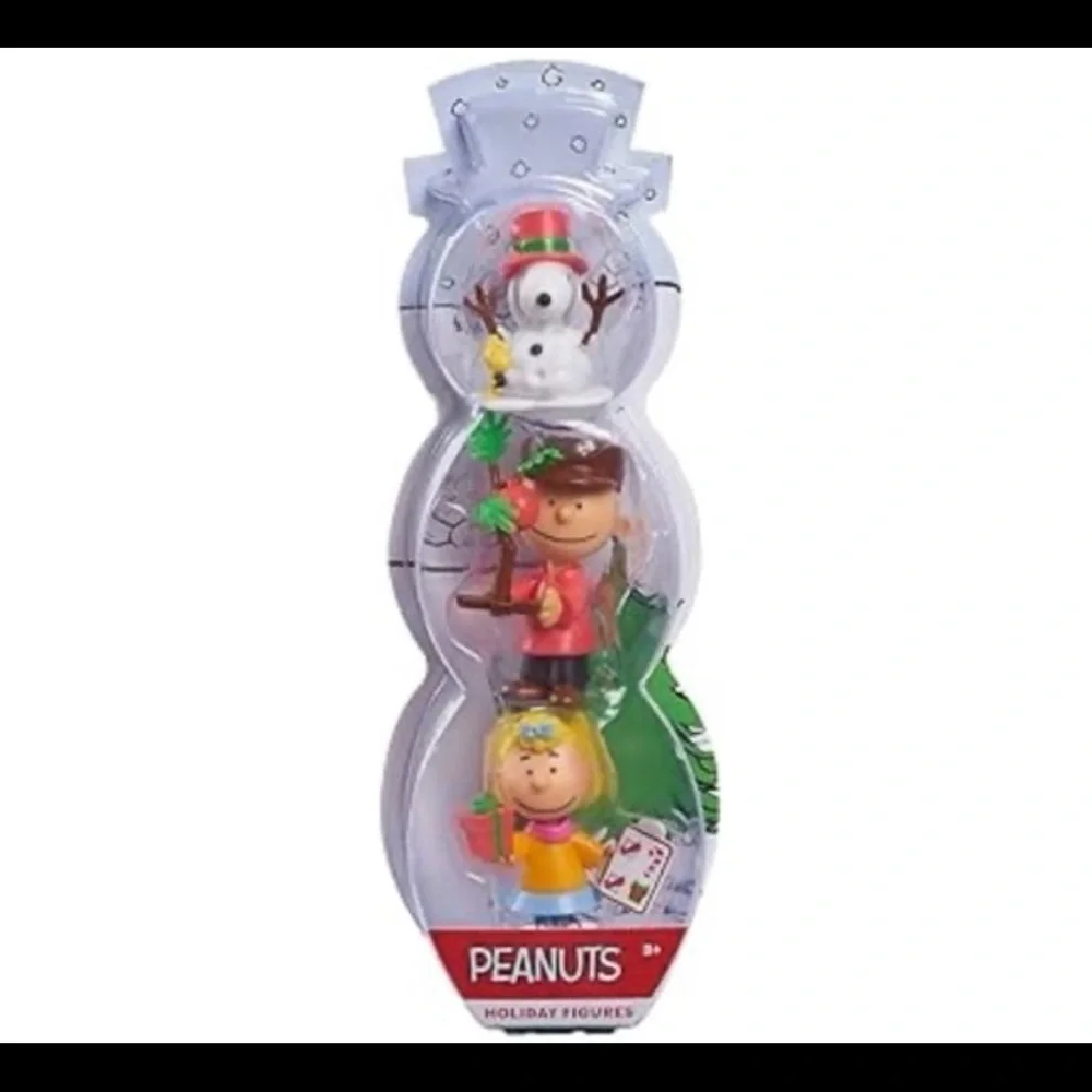 Peanuts 3-Piece Holiday Figure Set